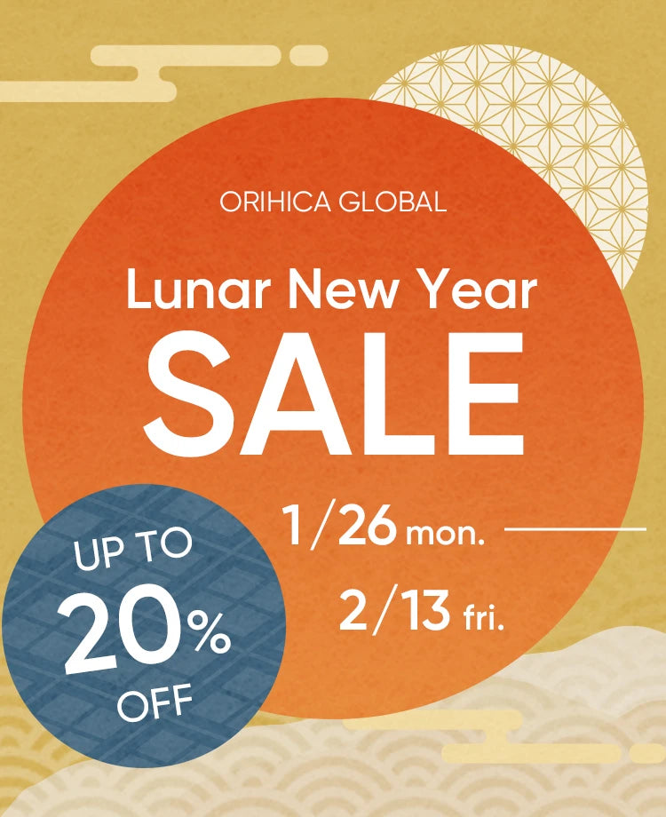 Lunar New Year Sale｜Up to 25% OFF / Free Shipping for All Members – Join Now! / 1/26mon. -2/13 fri.