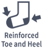 Reinforced Toe and Heel
