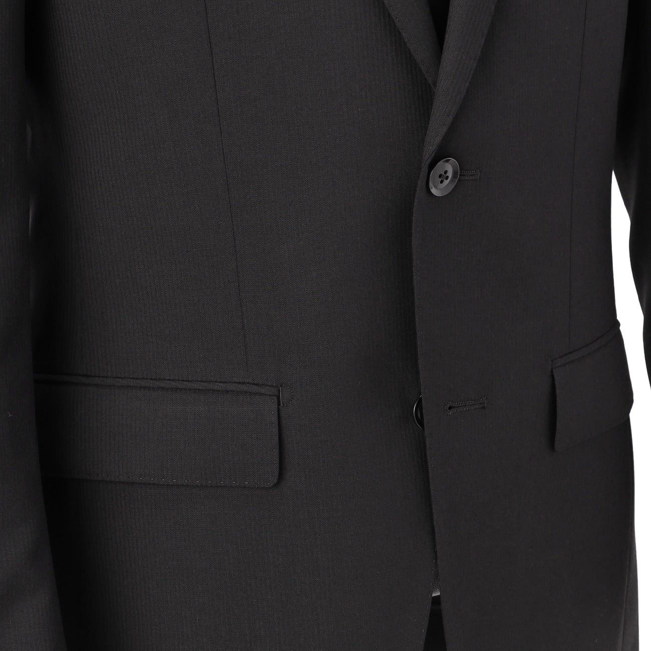JUNKO SHIMADA JS homme blue label Tasmanian Wool Blend Black Slim Suit ...