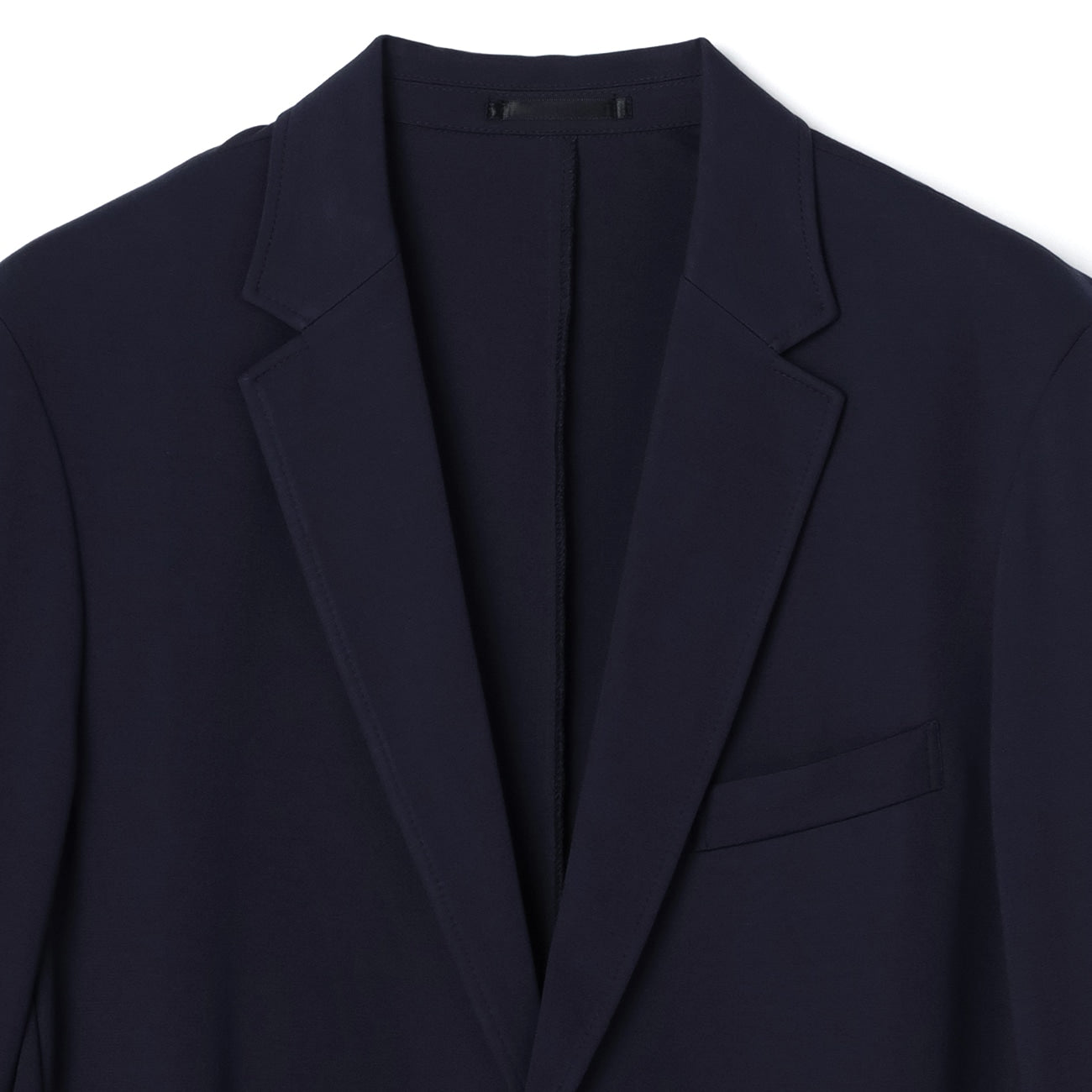[Pajama Suits] Cool Touch Fabric Jersey Navy Blue Jacket