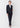 Washable Stretch Shadow Stripe Notch Lapel Jacket - Navy_36