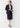 THE THIRD SUITS Double Cloth Tight Skirt - Navy_42