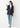 THE THIRD SUITS Seersucker Double Breasted Jacket - Navy_35