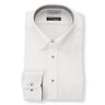 Japanese Fabric Non-iron Super Stretch Point Collar Shirt - White_01