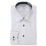 Non-iron Cotton Point Collar Shirt - Blue_01
