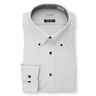 Non-iron Super Stretch Button-down Stripe Shirt - Gray_01