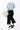 RIRANCHA Stretch Wide Pants - Navy_10
