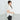 Cool Feeling White Rayon Band Collar Shirt_04