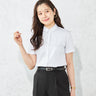 Contrast Collar Shirt - Gray_01