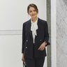 THE THIRD SUITS Double Breasted Jacket - Navy_21