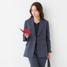 THE THIRD SUITS Double Breasted Jacket - Blue_17
