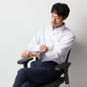 Super Cool Non-iron Button-down Shirt - White_09
