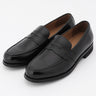 Comfort Leather Coin Loafers - Black_06