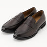 Comfort Leather Coin Loafers - Dark Brown_06