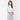 Non-iron Cotton Point Collar Women's Three-quarter Shirt - White_13