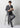 Wool Blend Plain Pants - Medium Gray_42