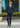 Wool Blend Houndstooth Suit - Navy_48
