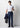 Piping Button-down Polo Shirt - Blue_23