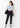 Shadow Check Cropped Pants - Navy_39
