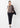Shadow Check Cropped Pants - Navy_38