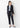 Shadow Check Cropped Pants - Navy_35