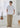 Business Casual Open Collar Stripe Short Sleeve Shirt - White_18