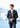 Golden Prestige Line Slim Fit Suit - Navy_05