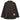 Linen-like Collarless Jacket - Brown_13