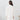 Knit Tweed Collarless Long Jacket - Off White_05