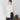 Knit Tweed Collarless Long Jacket - Off White_08