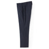 Washable Premium Wool Tapered pants - Navy_01