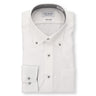 Non-iron Cotton Button-down Shirt - White_01