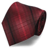 Check Slim Tie -Red_01
