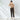 Linen-like Cropped Pants - Brown_07