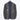 Wool Blend Houndstooth Suit - Navy_34