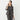 Shadow Check Three-quarter Sleeve Jacket - Charcoal Gray_22
