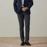 Non-iron Wool Blend Plain Pants - Medium Gray_14