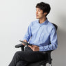 Super Cool Non-iron Cotton Cutaway Shirt - Blue_06