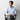 Super Non-iron Cotton Spread Collar Shirt - Blue_11