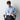 Super Non-iron Cotton Spread Collar Shirt - Blue_08
