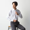 Super Non-iron Stretch Spread Collar Shirt - White_08