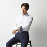 Super Non-iron Stretch Spread Collar Shirt - White_09
