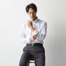 Super Non-iron Stretch Button-down Shirt - Blue_09