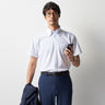 Piping Button-down Polo Shirt - Blue_13