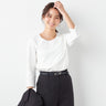 Three-quarter Sleeve Basic Cotton Blouse_18